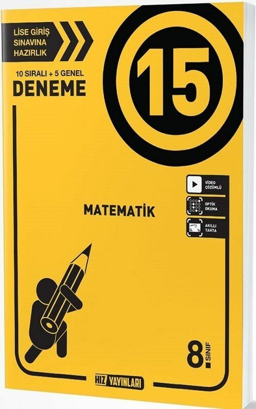 HIZ 8.SINIF MATEMATİK 15 Lİ DENEME