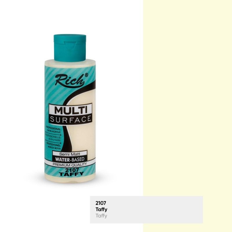 Rich Multi Surface Akrilik Boya 120cc 2107 TAFFY