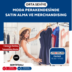 Moda Perakendesinde Satın Alma ve Merchandising ( Online)-Orta Seviye