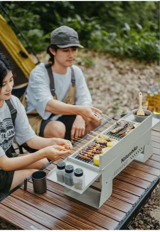 Naturehike Grill Barbecue + Katlanabilir Masalı