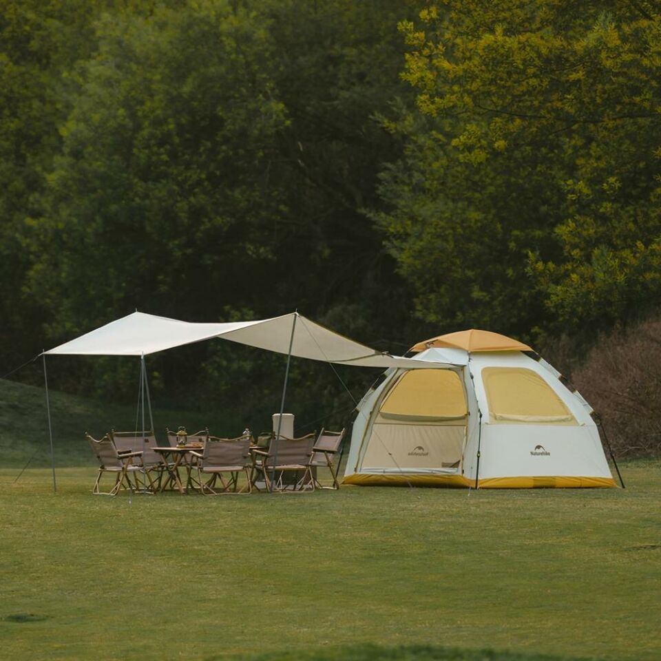 Naturehike Ango ES60 Gölgelikli Otomatik Kurulum Kamp Çadırı
