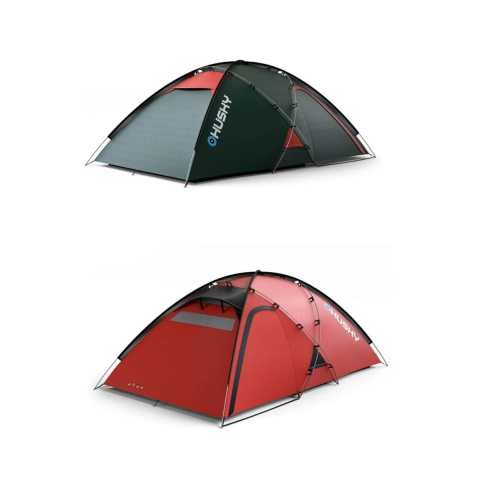 HUSKY FELEN 3+1 KİŞİLİK  KAMP ÇADIRI  MOUT KKIRMIZI