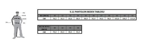 5.11 Ridgeline Pantolon Storm
