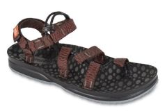 Lizard Hex H20 Skin Kahve Sandalet