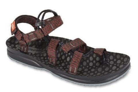 Lizard Hex H20 Skin Kahve Sandalet