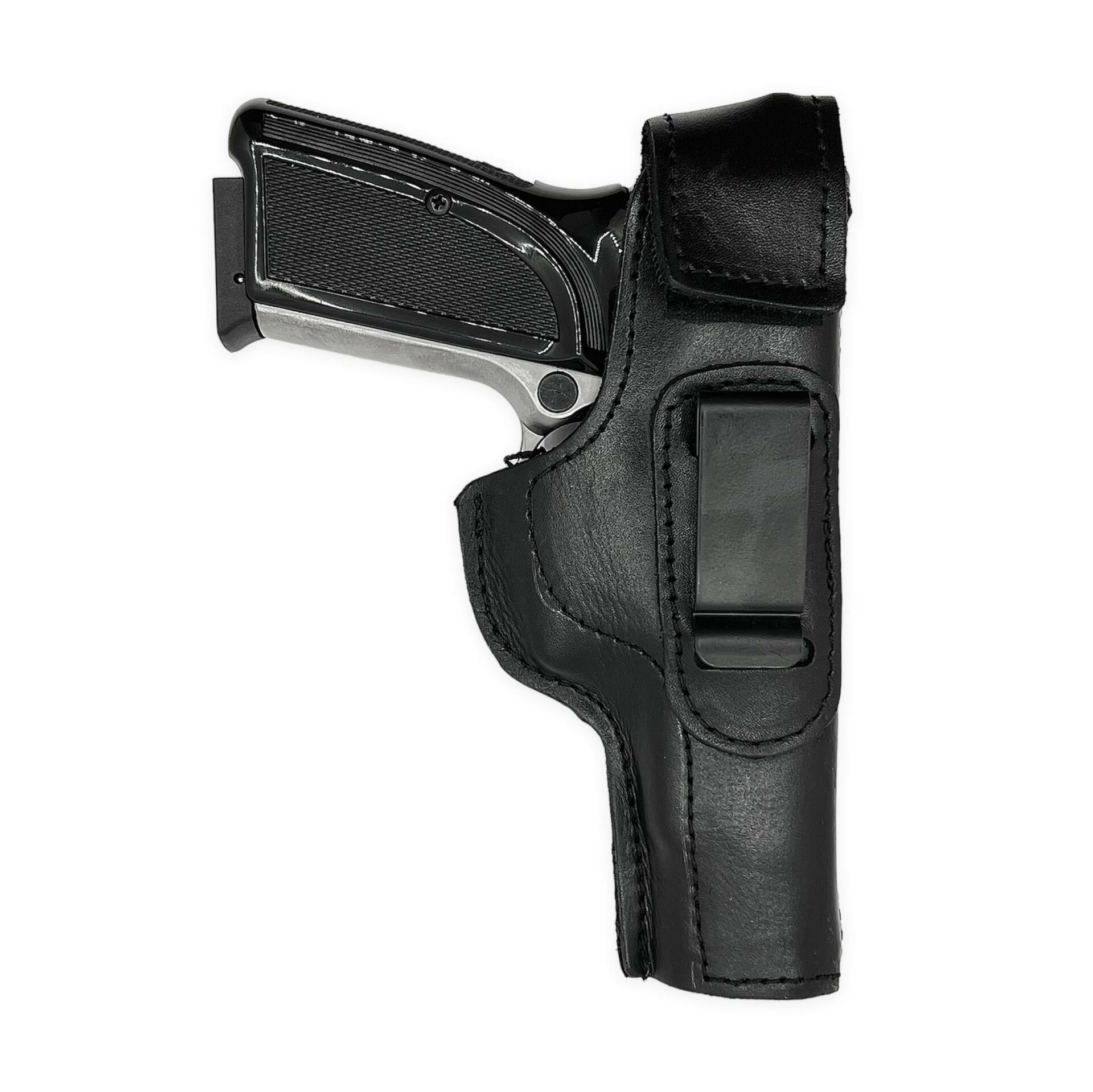 Savage Cırtlı Maşalı Napa Deri Tabanca Kılıfı Glock 17
