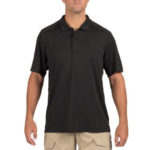 5.11 CHARCOAL S/S HELIOS POLO T-SHIRT M