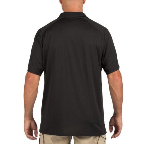 5.11 CHARCOAL S/S HELIOS POLO T-SHIRT M