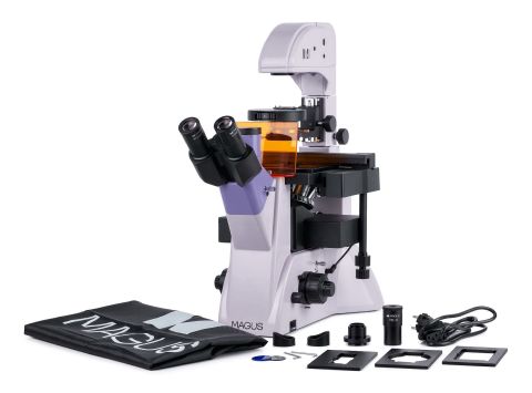 MAGUS Lum VD500L Floresan İnverted Dijital Mikroskop