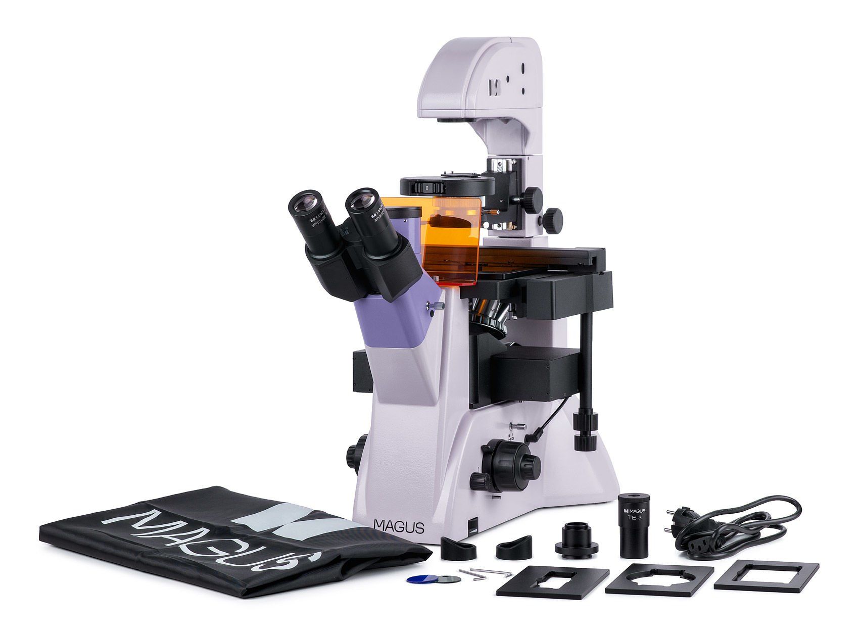 MAGUS Lum VD500L LCD Floresan İnverted Dijital Mikroskop