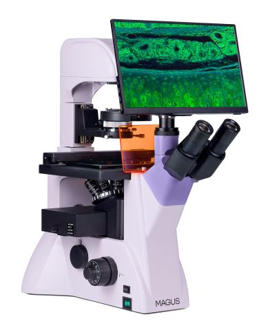 MAGUS Lum VD500L LCD Floresan İnverted Dijital Mikroskop
