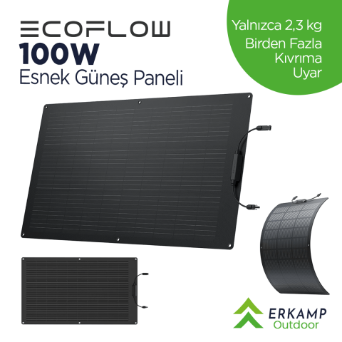 EcoFlow | 100W Esnek Güneş Paneli