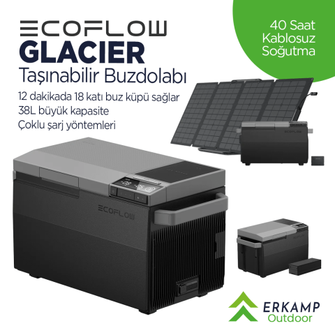 Ecoflow | Glacier Taşınabilir Buzdolabı 2 Yıl Garanti ( Ücretsiz )