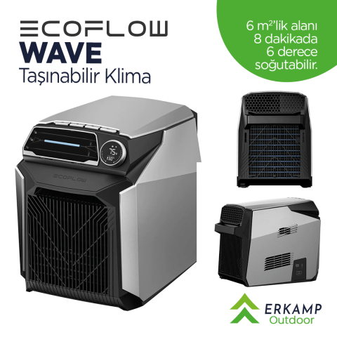 Ecoflow | Wawe Taşınabilir Klima EcoFlowCare Premium ( + 3 Yıl )