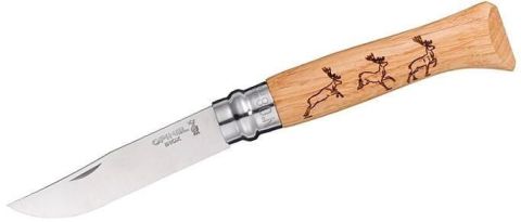 OPINEL INOX MESE ISLEMELI 8 NO CAKI (001623)