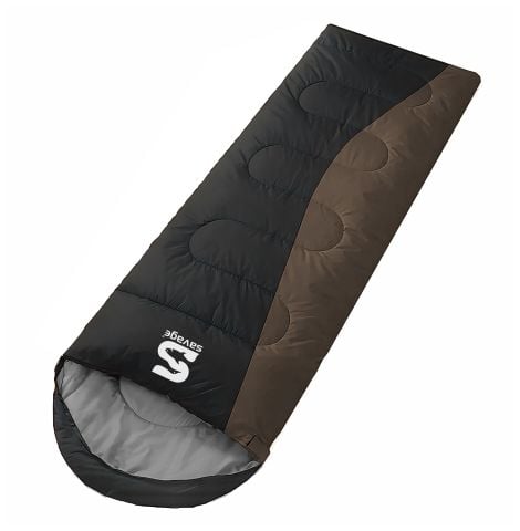 SAVAGE Mont Blanc -15°C  Uyku Tulumu Kahverengi-Siyah
