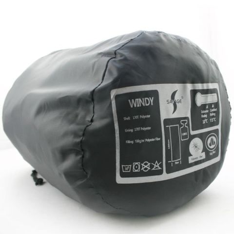 SAVAGE YS-506 Mevsimlik Gri Uyku Tulumu