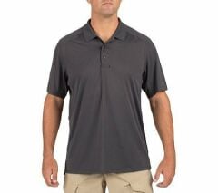 5.11 Charcoal S/S Helios Polo T-Shirt