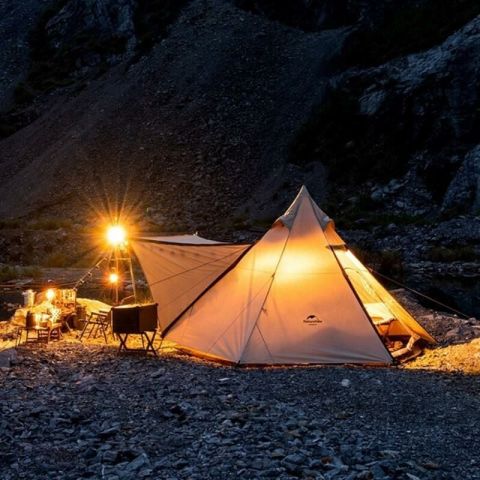 Naturehike Moğol Glamping 4 Kişilik Pramid Çadır