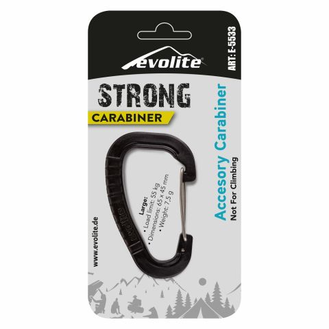 Evolite Strong Karabina Large - Siyah