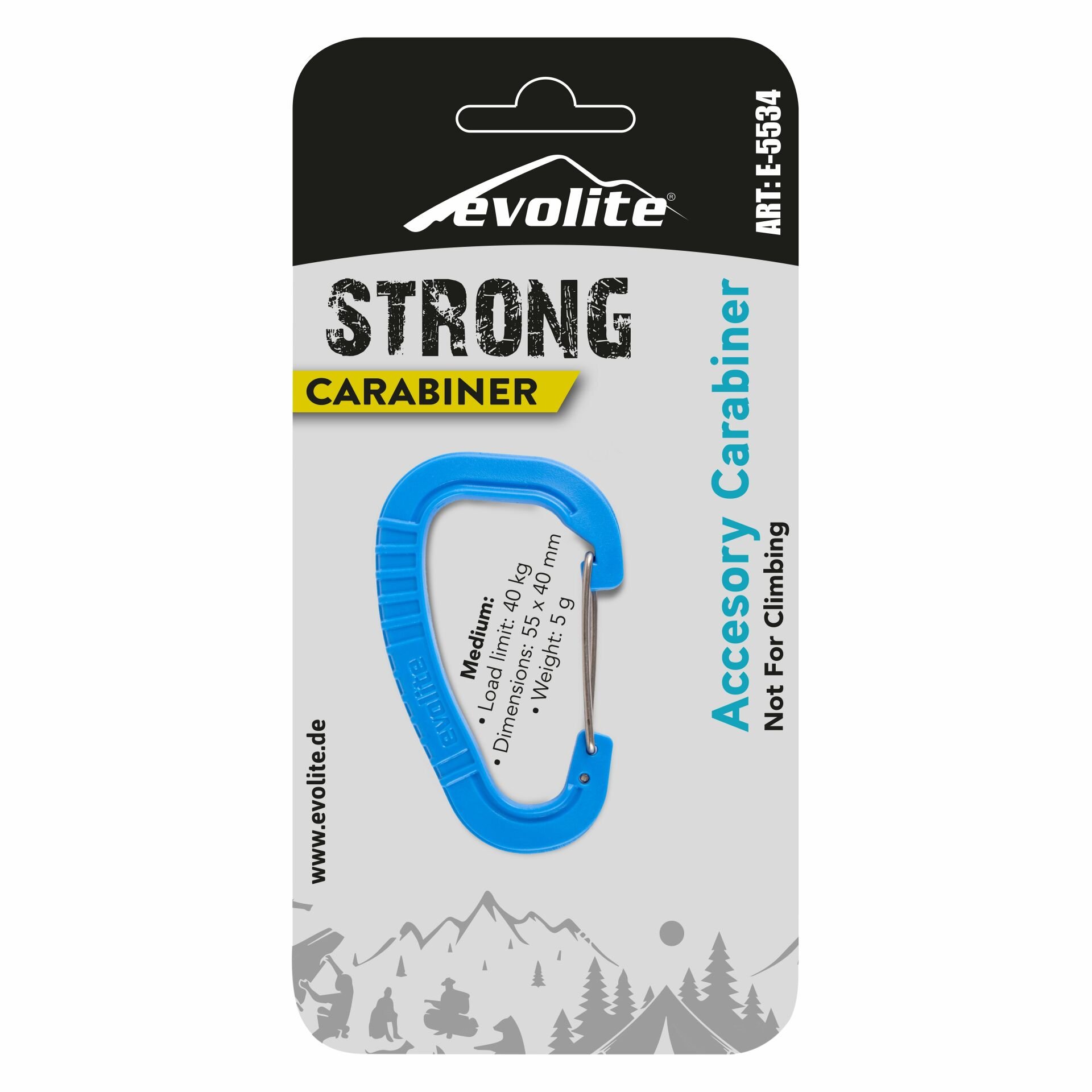 Evolite Strong Karabina Medium - Mavi