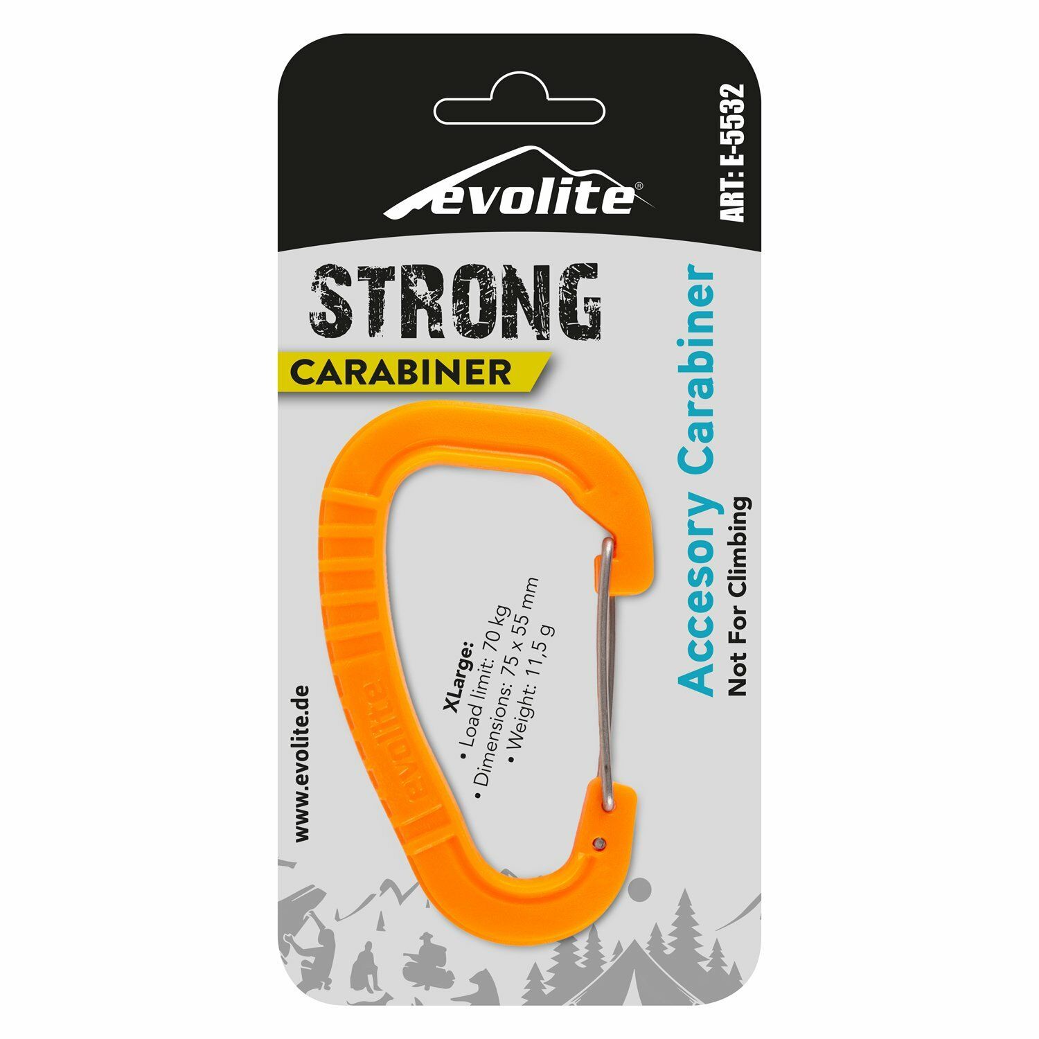 Evolite Strong Karabina XLarge - Turuncu