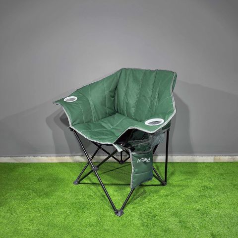 Argeus Nevgrande Comfort Katlanabilir Kamp Sandalyesi Yeşil