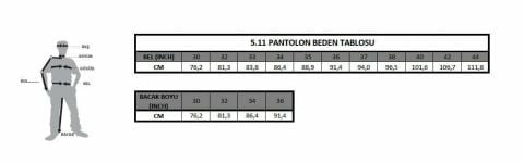 5.11 Taclite Pro Pantolon Stone
