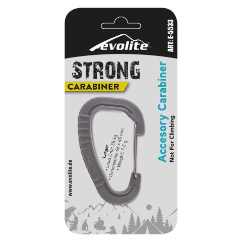 Evolite Strong Karabina Large - Gri