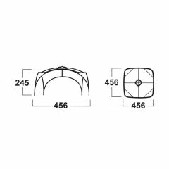 Husky Broof XL Shelter Güneşlik