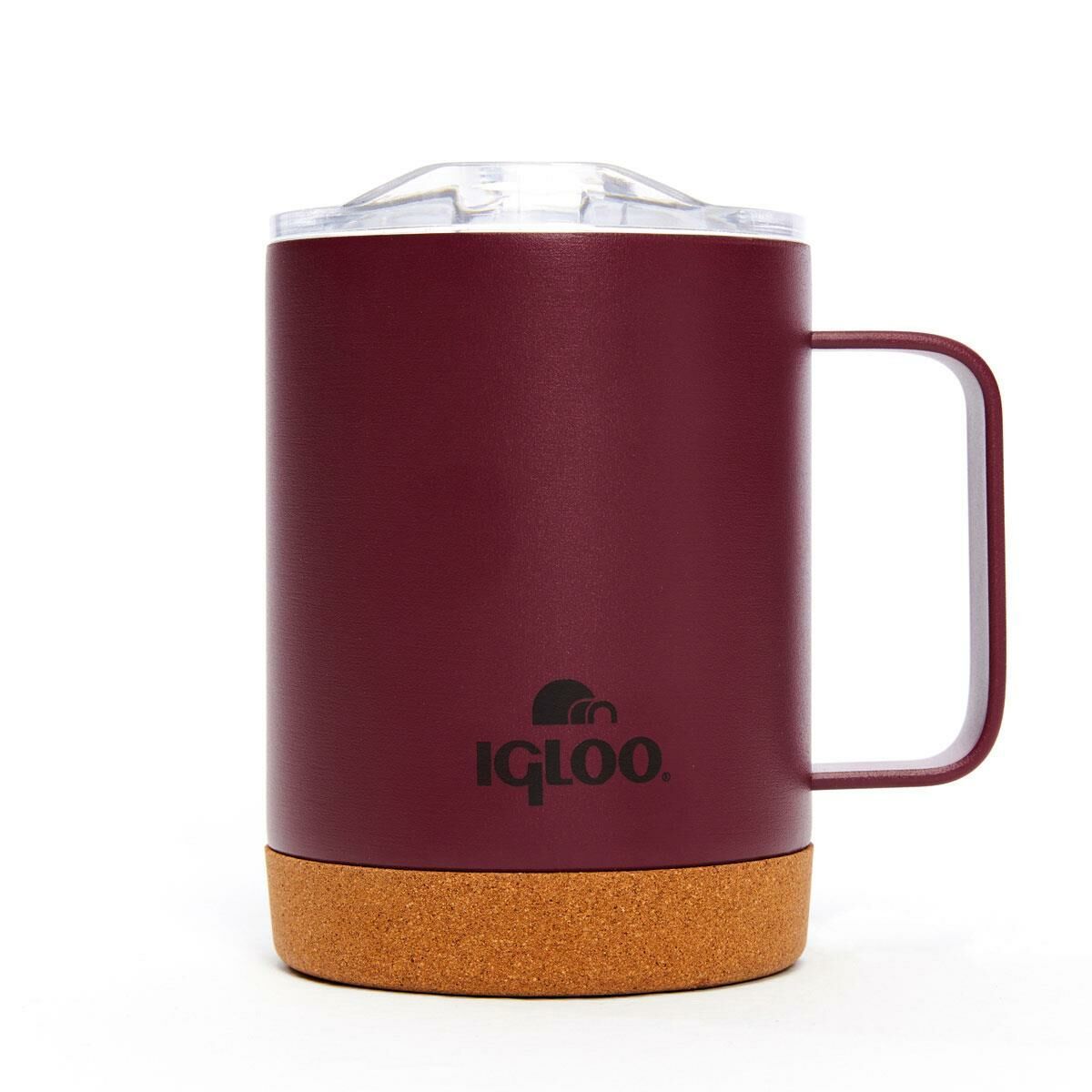 Igloo Cork Mug 350ml-Kırmızı