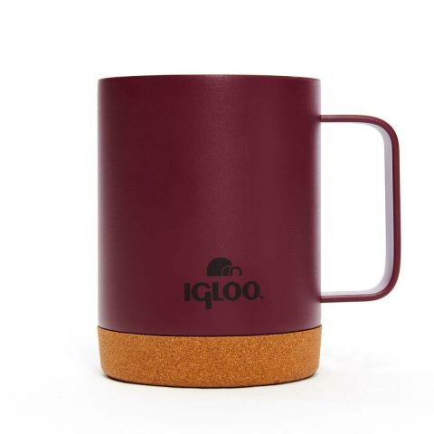 Igloo Cork Mug 350ml-Kırmızı