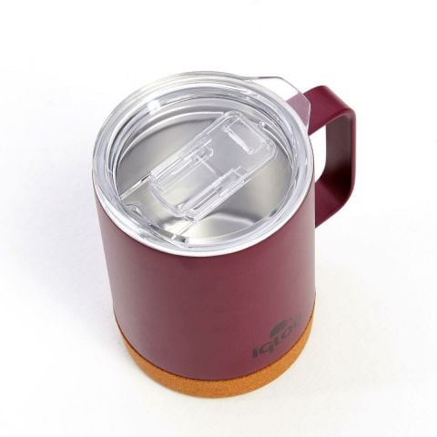 Igloo Cork Mug 350ml-Kırmızı