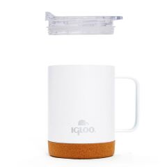 Igloo Cork Mug 350ml-Beyaz