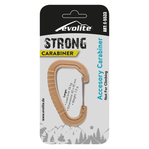 Evolite Strong Karabina Large - Bej