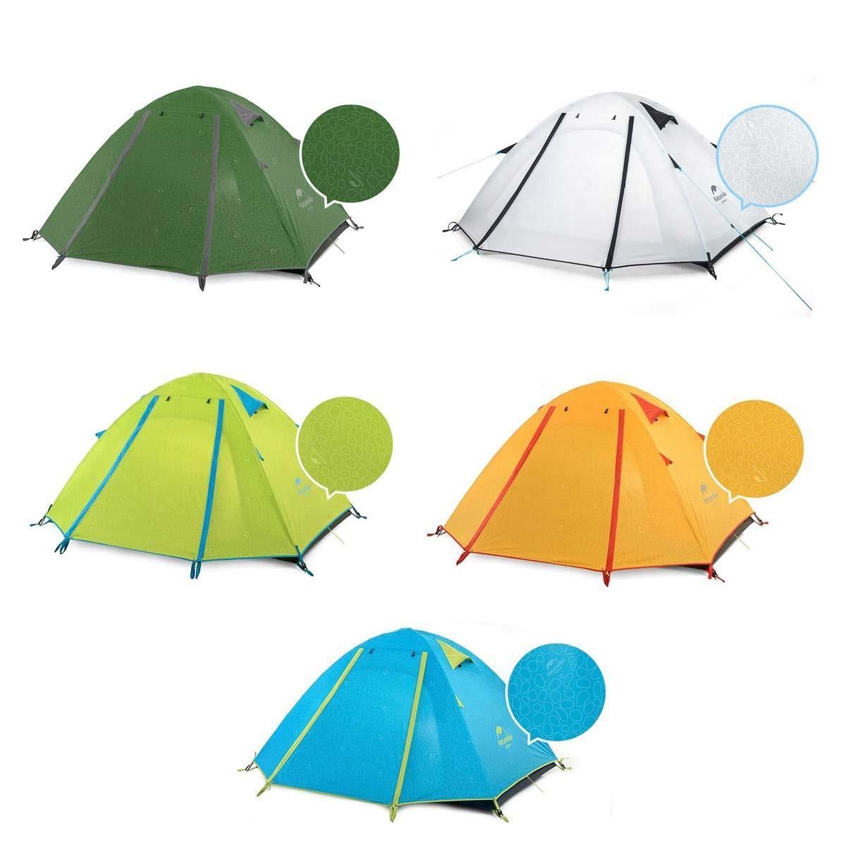 Naturehike P-Serisi 3 Kişilik Kamp Çadırı Mavi