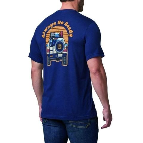 5.11 Overlander Sunset SS Tee  Tişört - Lacivert