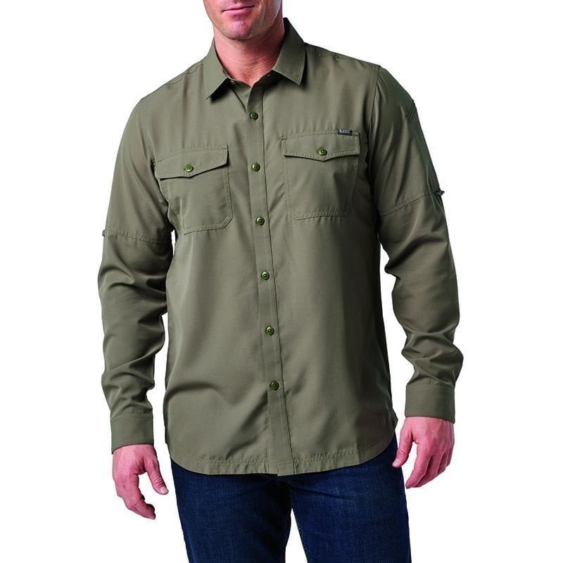 5.11 Marksman L/S Gömlek - Açık Yeşil