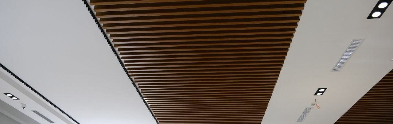Baffle Suspended Ceiling Detail