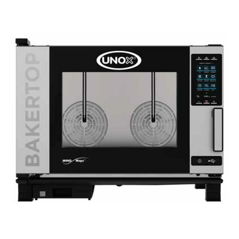 Unox Bakertop Plus Combi 4 Tepsili Fırın, Elektrikli XEBC-04EU-EPRM