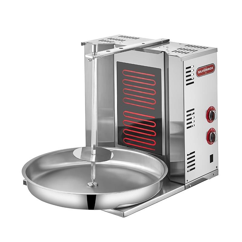 SilverInox Döner Ocağı, 2 Radyanlı, Elektrikli, ED-05