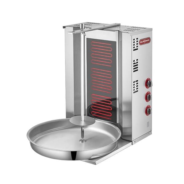 SilverInox Döner Ocağı, 3 Radyanlı, Elektrikli, ED-06