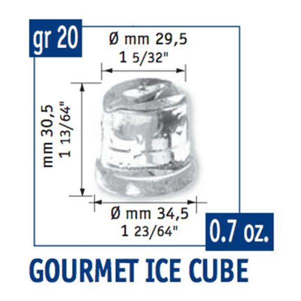 Scotsman Bar Line  Hazneli Gurme Buz Makinesi, 48 kg/gün Kapasiteli  B5022