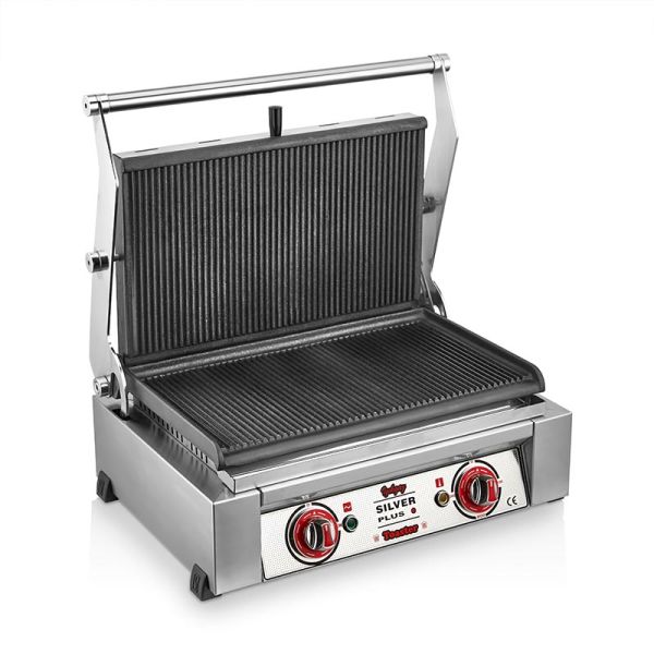 SilverInox Plus Tost Makinesi, 24 Dilim, Elektrikli, PLS-24