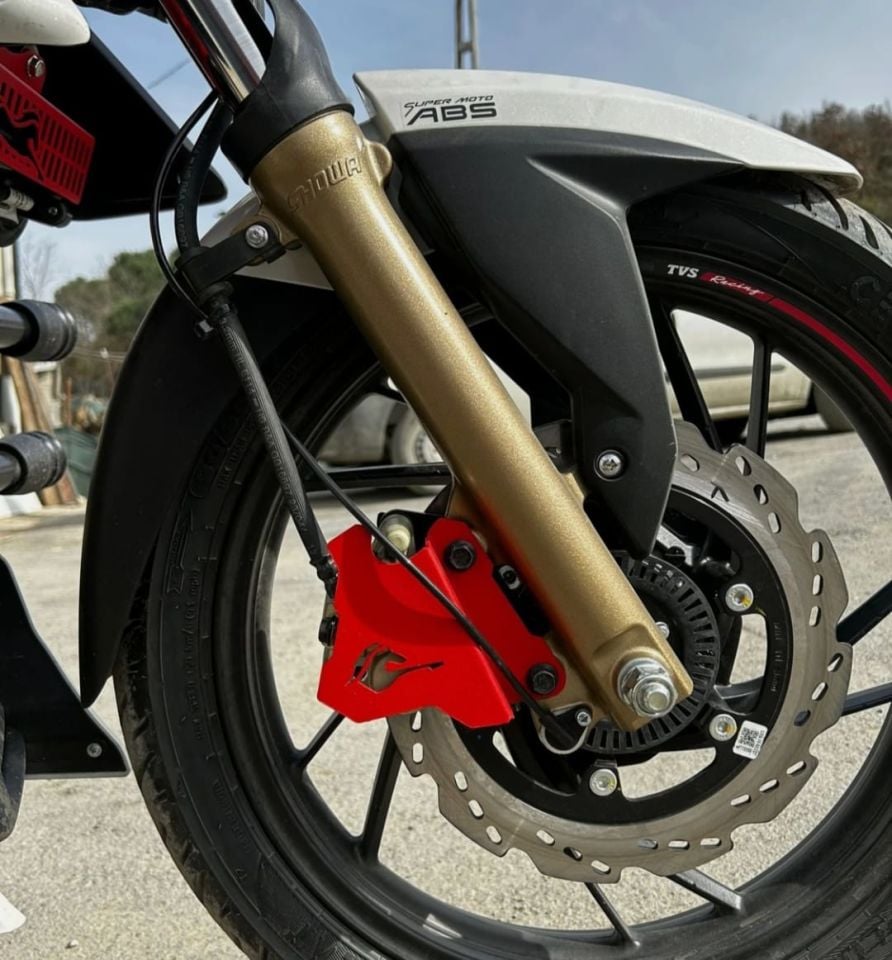 TVS RTR 200 KALİPER KORUMA (SİYAH)