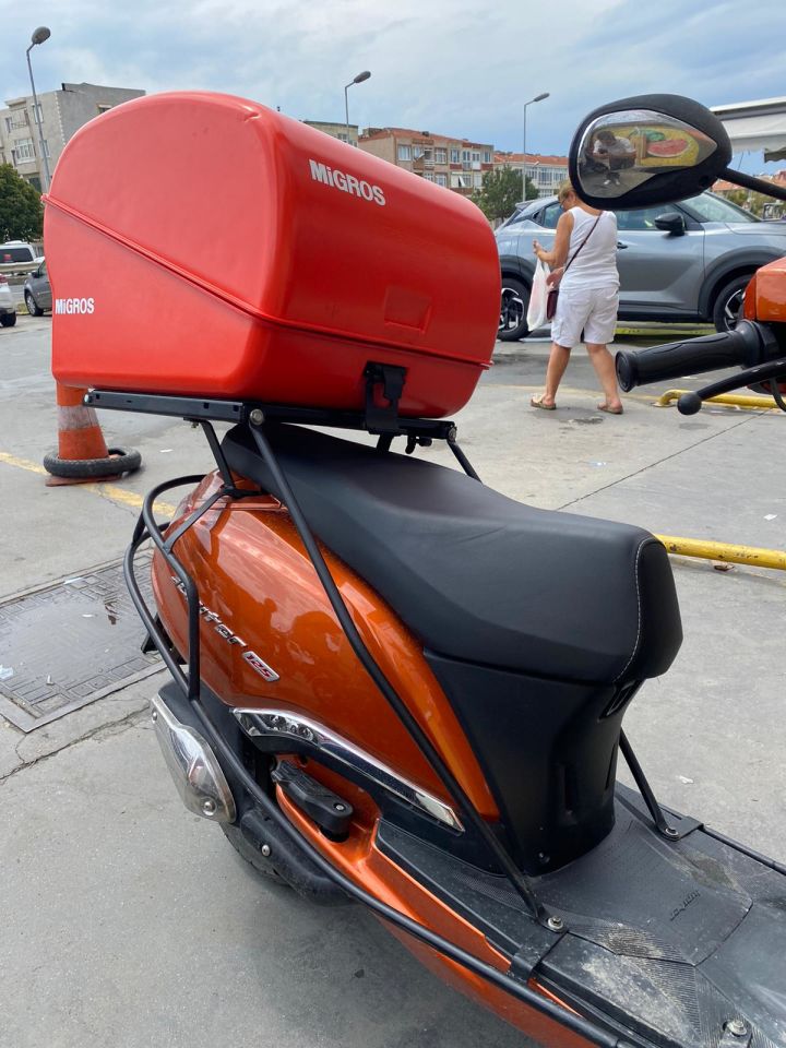 TVS JÜPİTER 125 DAMPERLİ KURYE PAKET DEMİRİ