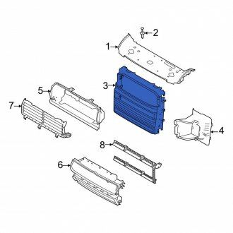 LR146738 - ÖN ORTA DEFLEKTÖR 2.0 DZL. (NEW/DEF) - Land Rover