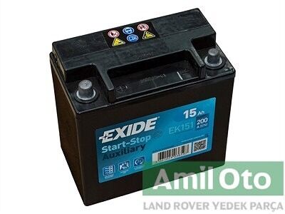 LR047630 - START/STOP YEDEK AKÜSÜ (3.0L V6) - Exide