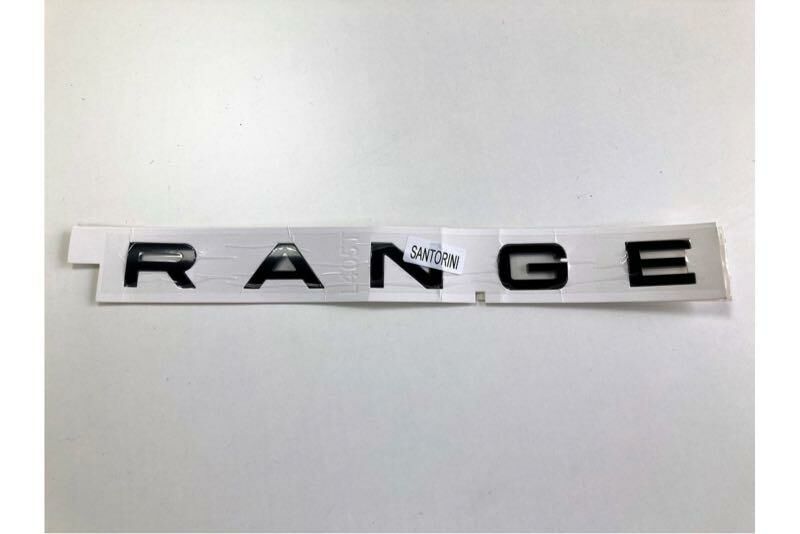 LR094384 - ARKA RANGE YAZI/SİYAH (3.0L V6/VOGUE) - Land Rover