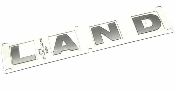 LR038657 - ÖN LAND YAZI/GÜMÜŞ(NWD4) - Land Rover